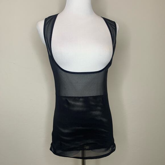 Biridie? Denim Vest Sz Medium Beaded Dip Dyed USA Red White Blue - Picture 2 of 9